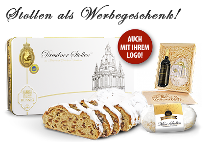 Dresdner Stollen für Firmen